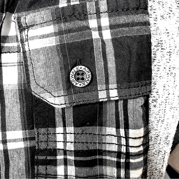 Airwalk™️ Plaid Men’s Skateboarding Cargo Board Shorts NEW with Tags Size 36 - Picture 8 of 8